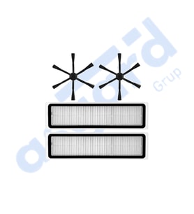 Dreame D10S, D10S PRO, D9 MAX GEN2 Uyumlu 2 Yan Fırça 2 Filtre PKT-iasgf0000262