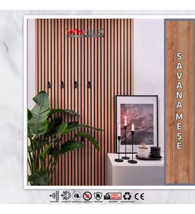 WİNPANEL Dekoratif Ahşap Duvar Paneli – SAVANA MEŞE ( 50X240CM).