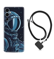 Tecno Pova 4 Kılıf Resimli Boyun Askılı İpli Desenli Silikon Series Astro 1870