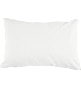 Taç Eco Care Microfiber Sıvı Geçirmez 50 x 70 Yastık Alezi Beyaz