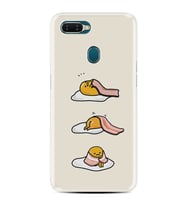 Oppo A5S A15 A16 A54 A55 A73 A74 Kılıf Desemli Silikon Sweety Egg 1322