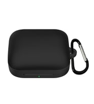 Microsonic OnePlus Buds Pro Mat Silikon Kılıf Siyah (Siyah)