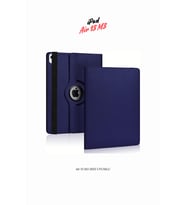 iPad Air 13 M3 2025 Uyumlu 360° Yatay Dikey Dönebilen Deri Tablet Kılıfı