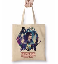 Stranger Things 3 Bez Çanta Uzun Saplı
