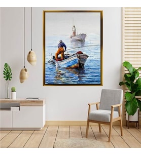 Altın  Çerçeveli tablo n235