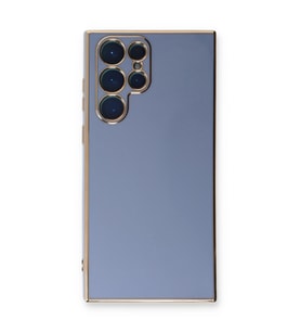 Microsonic Samsung Galaxy S22 Ultra Kılıf Olive Plated Lavanta Grisi