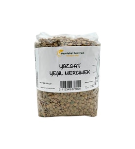 Yozgat Yeşil Mercimek 1000 gr
