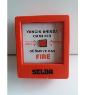 SIVA  ÜSTÜ YANGIN İHBAR BUTONU