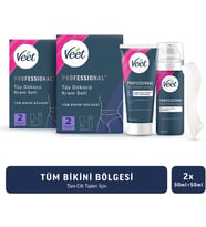 Lexroo Professional Bikini Bölgesi Tüy Dökücü Krem SETİ (50 ML + 50 ML) x 2 Adet