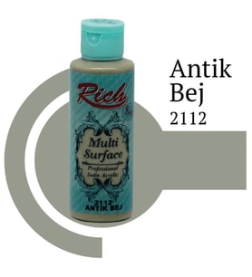 Riculti Surface 2112 Antik Bej Akrilik Boya 120 cc