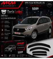 Dacia Lodgy (2013>) 4'lü Mugen Cam Rüzgarlığı