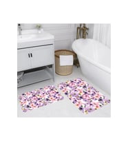 Eliana Home Baskılı 2'li Banyo Paspas Takımı RVG5064