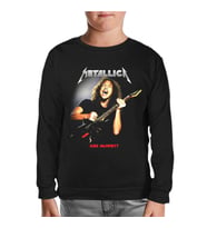 Metallica - Kirk Hammett Siyah Çocuk Sweatshirt