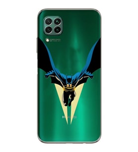 Huawei P40 Lite Uyumlu Baskılı Yumuşak Silikon Şeffaf Telefon Kılıfı
