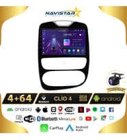 Renault Clio 4 Kablosuz Carplay 4GB + 64GB Android 13 Navigasyon Multimedya Sistemi 2016-2019