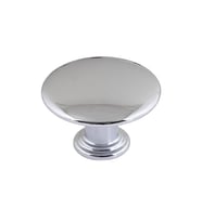 Ahu Düğme Kulp 35mm Krom (2 Adet) (Gümüş)