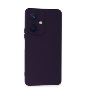 Vivo Y27 Kılıf Nano İçi Kadife Silikon - Mor