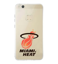 Huawei P10 Lite Uyumlu Kapak Miami Heat Tasarımlı Şeffaf Silikon Kılıf