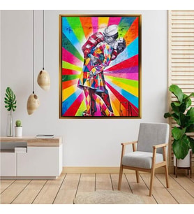 Altın  Çerçeveli tablo n1306