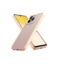 Realme C53 Kılıf Elegant Kapak - Pudra