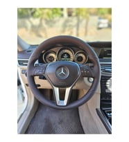 MERCEDES E250  DERİ DİREKSİYON KAPLAMASI