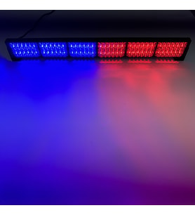 68cm kırmızı-mavi 21 fonksiyonlu çakar lamba 12-30v / LAPA204