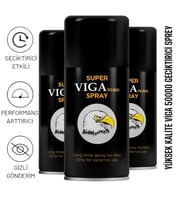 3 KUTU VİGA 50.000 YÜKSEK KALİTE GEÇİKTİRİCİ SPREY - %100 ORJİNAL - GEÇİKTİRİCİ SPREY