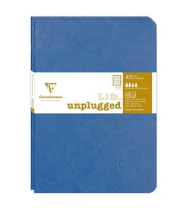 Clairefontaine My Essential Stapled A5 Çizgili Defter Royal Blue 733174C