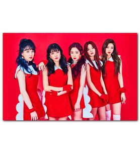 Cakatablo Black Pink Kore Pop Hizmetçi Üniformalı MDF Tablo