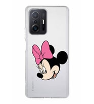 Xiaomi  Mi 11T Pro  Kamera Korumalı Kapak Minnie Mouse Tasarımlı Şeffaf  Kılıf