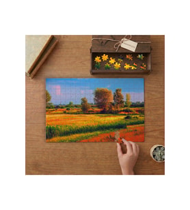 Manzara - Sanat - Doğa Tasarımı 240 parça Ahşap Puzzle Ahşap Kutuda MP10761