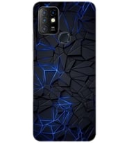 iNfinix Hot 10 (X682C) Uyumlu Kılıf Desen Baskılı Silikon Karmaşık Design STK:1874