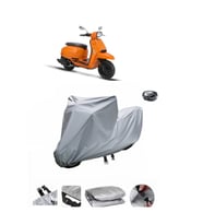 Lambretta V125 Special  Su Geçirmez Motosiklet Brandası ARKA ÇANTA UYUMLU