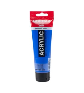 Talens Amsterdam Akrilik Boya 120 ml. 512 Cobalt Blue (Ultramarine) 