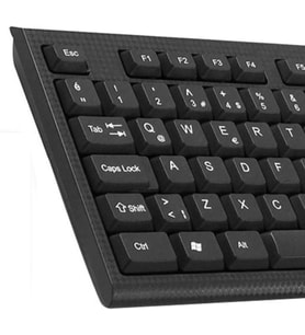 Standart Q Türkçe Klavye Kablolu Kılavye Q Klavye Tak Çalıştır Standart Usb Kablolu