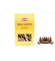 Hem palo santo 2 paket toplam 20 adet geri akış konik tütsü