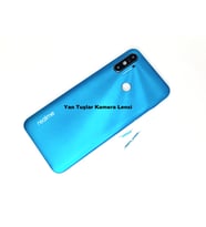 Tkgz Oppo Realme C3 Kasa Arka PİL Batarya Kapağı MAVİ
