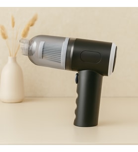 USB Şarjlı 3'ü 1 Arada Mini El Tipi Süpürge (Oto & Ev)