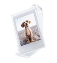 Instax mini Film Uyumlu Pleksi Hareketli Masaüstü Resim Çerçevesi