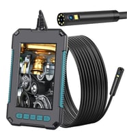 Powermaster 10 Metre 8 MM Kablolu HD 1080P Endeskop Yılan Kamera Çift Kameralı Hareketli Kendinden Ekranlı Endoskopik