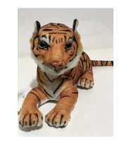 Oyuncak Kükreyen Peluş Kaplan 40 Cm (Kahverengi)