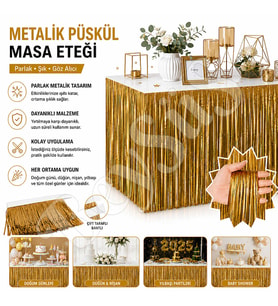 Masa Püskülü Gold