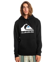 Quiksilver Big Logo Erkek Kapşonlu Sweatshirt EQYFT04450-KVJ0 (Siyah)