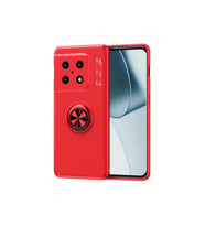 OnePlus 10 Pro Uyumlu Kılıf Zore Ravel Silikon Kapak (Kırmızı)