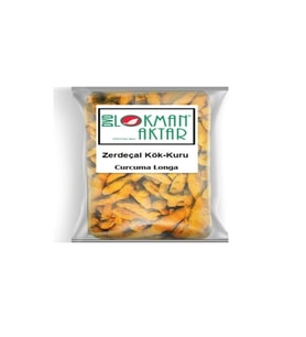 Zerdeçal Kök Kuru 500 Gr, Lokman Aktar