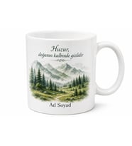 Giresun Doğa Kaçamağı Temalı Kupa Bardak Hediye Porselen Mug