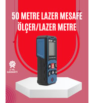 50 Metre Ölçüm Alan Mesafe Hesaplama