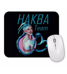 Jinx Art Hakba Team Mouse Pad
