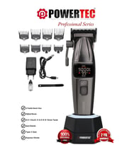 Powertec TR-4646 Profesyonel Saç Sakal Tıraş Makinesi ( 0.5mm Tarak Dahil )