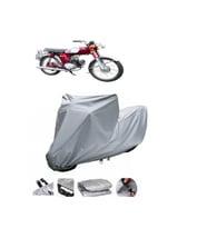 Yamaha YB 100  Gri Motosiklet Brandası ARKA ÇANTA UYUMLU DEĞİLDİR